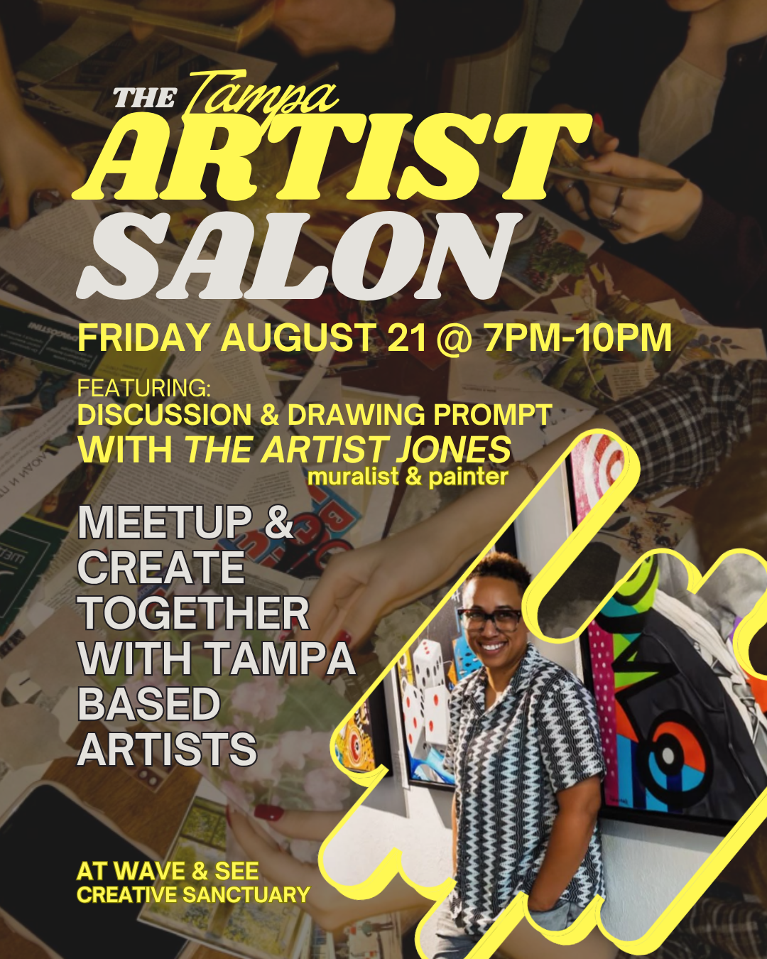 Tampa Artists Salon - Artist Jones